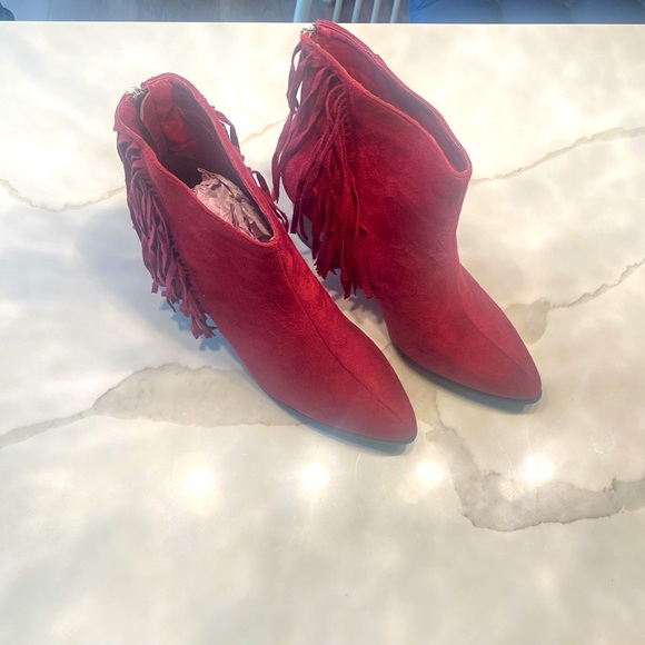 ASHRO Fringe Booties - Picture 2 of 15